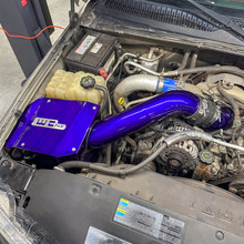 Wehrli 01-04 Duramax LB7 4in. Stage 2 Intake Kit - Bengal Silver - WCF100300-BS