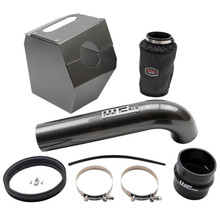 Wehrli 17-19 Chevrolet 6.6L L5P Duramax 4in Intake Kit - Semi-Gloss Black - WCF100344-SGB