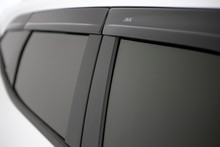 AVS 07-18 Jeep Wrangler (2 Door Only) Ventvisor Low Profile Window Deflectors 2pc - Matte Black - 772020
