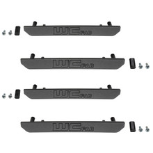Wehrli 2020+ GMC 2500/3500HD Fender Flare Marker Light Delete Kit w/Logo - Fine Texture Black - WCF100392