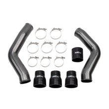 Wehrli 13-18 Ram 6.7L Cummins 3.5in Intercooler Pipes Kit - WCFab Grey - WCF100423-GRY
