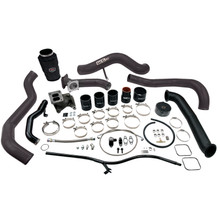 Wehrli 01-04 Chevrolet 6.6L LB7 Duramax S300 Turbo Install Kit (No Turbo) - WCFab Grey - WCF100478-GRY