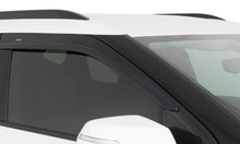 AVS 07-18 Jeep Wrangler (2 Door Only) Ventvisor Low Profile Window Deflectors 2pc - Smoke - 892020