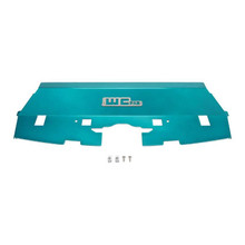 Wehrli 13-18 Cummins Fabricated Aluminum Radiator Cover - Candy Teal - WCF100546-CT