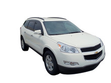 AVS 09-17 Chevy Traverse Ventvisor Low Profile Deflectors 4pc - Smoke - 894020