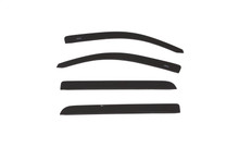 AVS 15-18 Chevy Silverado 1500 Crew Cab Low Profile Color Match Ventvisors 4pc - Black - 894033-GBA-A
