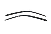 AVS 08-18 Dodge Challenger Ventvisor Outside Mount Window Deflectors 2pc - Smoke - 92010