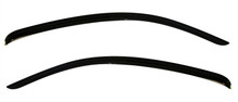 AVS 12-14 Ford Mustang Ventvisor Outside Mount Window Deflectors 2pc - Smoke - 92024