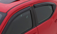 AVS 16-18 Honda Civic Coupe Ventvisor Outside Mount Window Deflectors 4pc - Smoke - 94173