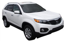 AVS 11-15 Kia Sorento Ventvisor Outside Mount Window Deflectors 4pc - Smoke - 94187