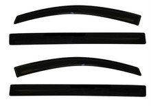 AVS 11-18 Toyota Sienna Ventvisor Outside Mount Window Deflectors 4pc - Smoke - 94365