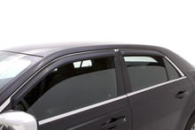 AVS 11-18 Chrysler 300 Ventvisor Outside Mount Window Deflectors 4pc - Smoke - 94432