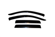 AVS 07-10 Mitsubishi Outlander Ventvisor Outside Mount Window Deflectors 4pc - Smoke - 94555