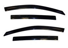 AVS 12-18 Chevy Sonic Hatch (5 Door) Ventvisor Outside Mount Window Deflectors 4pc - Smoke - 94639