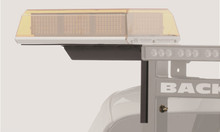 BackRack Light Bracket 16in x 7in Base Drivers or Passenger Side - 91007
