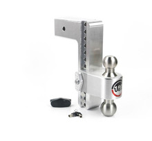 Weigh Safe 180 Hitch 10in Drop Hitch & 3in Shank (10K/21K GTWR) - Aluminum - LTB10-3