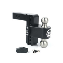 Weigh Safe 180 Hitch 8in Drop Hitch & 2in Shank (8K/12.5K GTWR) - Black Cerakote - LTB8-2-CER-BLA