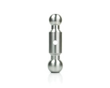 Weigh Safe 180 Hitch 1-7/8in x 2in Combo Ball (7.5K/10K GTWR) - Stainless Steel - TB03