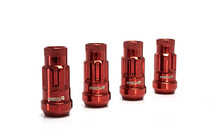 Wheel Mate WM14R 14x1.50 Wheel Locks Red 4 PCS - WM14R02R
