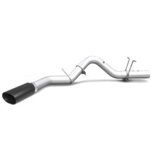 Banks Power 17+ GM Duramax L5P 2500/3500 Monster Exhaust System - SS Single Exhaust w/ Black Tip - 48947-B