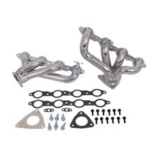 BBK 01-02 Camaro Firebird LS1 Shorty Tuned Length Exhaust Headers - 1-3/4 Silver Ceramic - 40030