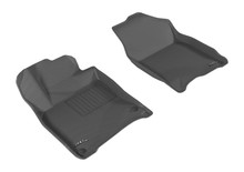3D MAXpider 2016-2020 Honda Civic Kagu 1st Row Floormat - Black - L1HD07411509