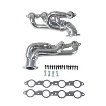 BBK 10-15 Camaro LS3 L99 Shorty Tuned Length Exhaust Headers - 1-3/4 Silver Ceramic - 40200