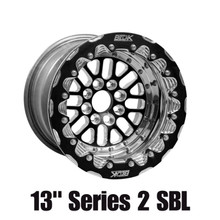 Belak 13x10 / 5in BS / 4x100 BP / High Pad / Series 2 Wheel - Single Beadlock - 13104100S25BS-SBL