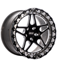 Belak 17x10.5 / 8.25in BS / 6x135mm BP / Low Pad / Series 3 - Single Beadlock Wheel - 17106135S38BS-SBL