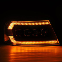 AlphaRex 04-08 Ford F-150 (No 2004 Heritage) NOVA-Series LED Proj HL Alpha-Blk w/Actv Lgt / Seq. Sig - 880128