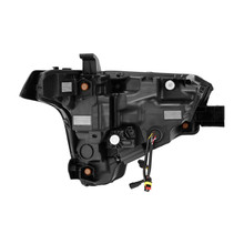 AlphaRex 22-23 Toyota Tundra LUXX-Series Headlights Black w/White DRL - Req 810029 OR 810030 - 880864