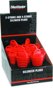 BikeMaster Exhaust Plug Display - 12pc. - 151686