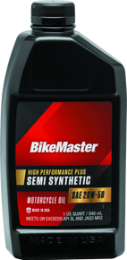 BikeMaster 20W50 Semi Synthetic Oil - Quart - 532319