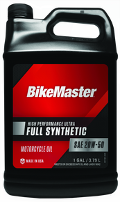 BikeMaster 20W50 Full Synthetic Oil - Gallon - 532326