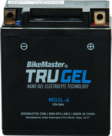 BikeMaster Trugel Battery MG3L-A - 780529
