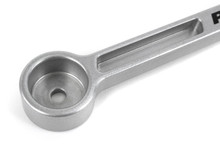 Perrin 17-19 Honda Civic Type R Battery Tie Down - Silver - PHP-ENG-701MSL