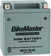 BikeMaster AGM Battery - MS12-10L-A2 - 780700