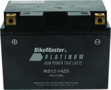 BikeMaster AGM Battery - MS12-14ZS - 780716