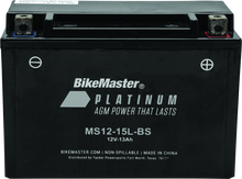 BikeMaster AGM Battery - MS12-15L-BS - 780717