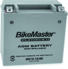 BikeMaster AGM Battery - MS12-16-BS - 780720