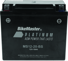 BikeMaster AGM Battery - MS12-20-BS - 780725