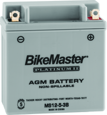 BikeMaster AGM Battery - MS12-5-3B - 780735