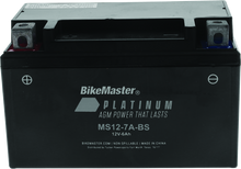 BikeMaster AGM Battery - MS12-7A-BS - 780738