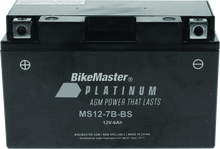 BikeMaster AGM Battery - MS12-7B-BS - 780739