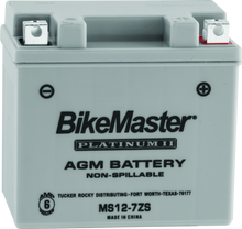 BikeMaster AGM Battery - MS12-7ZS - 780742