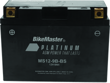 BikeMaster AGM Battery - MS12-9B-BS - 780744