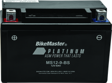 BikeMaster AGM Battery - MS12-9-BS - 780746