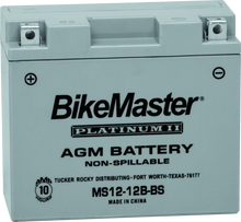 BikeMaster AGM Battery - MS12-12B-BS - 780762