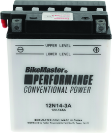 BikeMaster 12N14-3A Battery - 781010