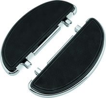 Bikers Choice 82-20 FLH FLT 86-17 FLST Chrome Half-Moon Floorboard Kit - 480624